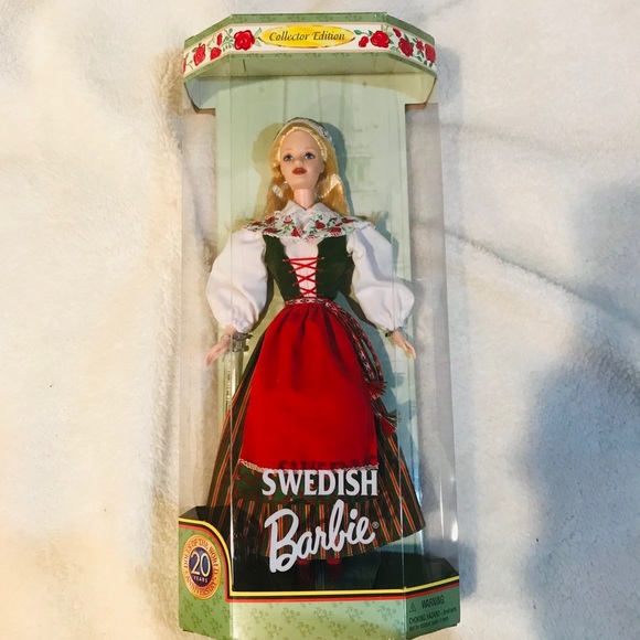 Mattel Other - 1999 NIB Dolls Of The World Swedish Barbie Doll